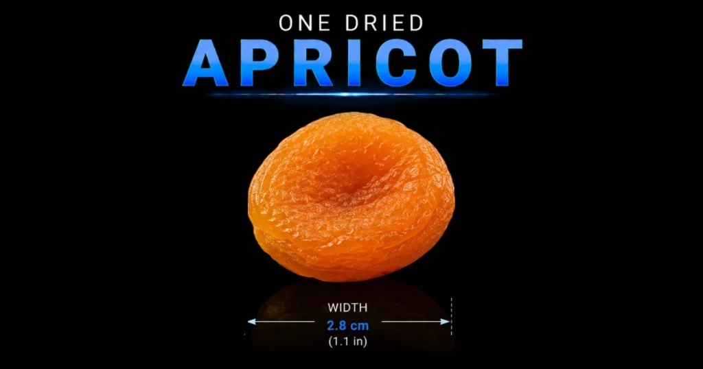 one-dried-apricot