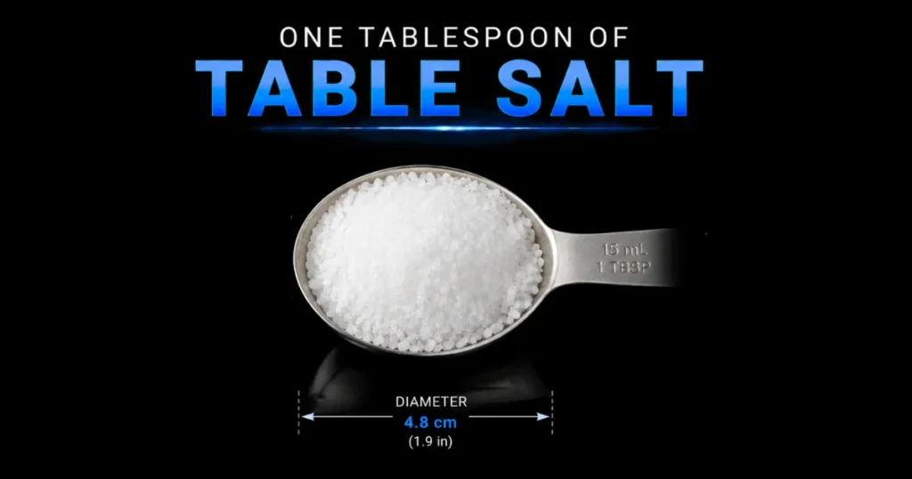 one-tablespoon-of-table-salt
