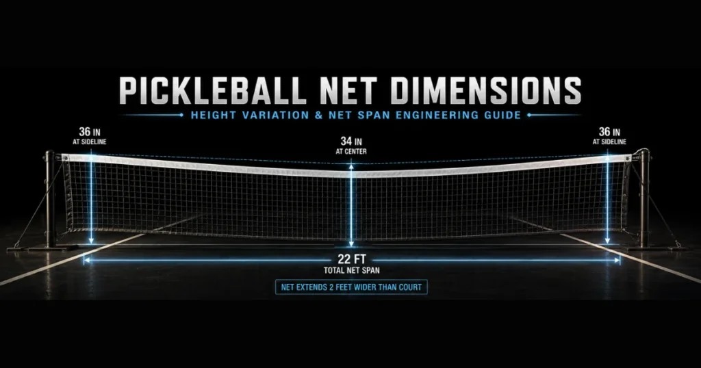 pickleball-net-dimension