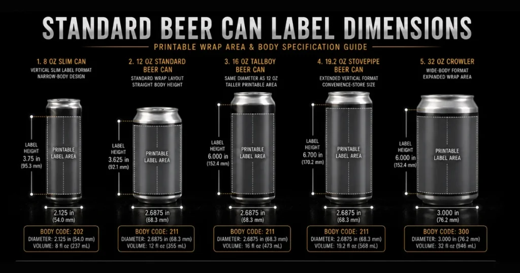 standard-beer-can-label-dimensions