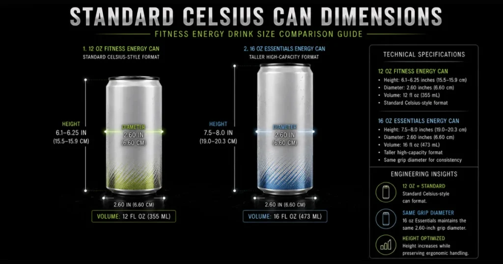 standard-celsius-can-dimension