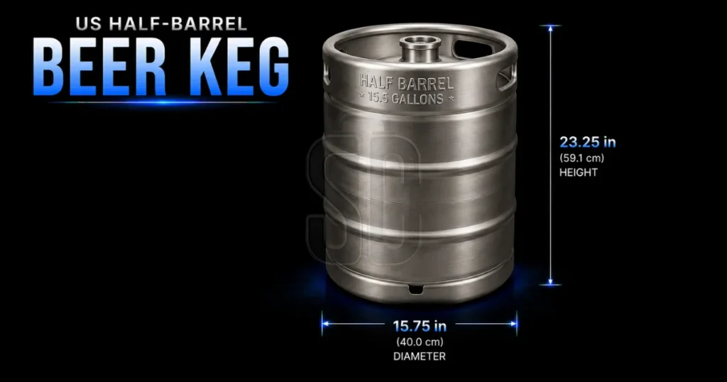 full-us-half-barrel-beer-keg