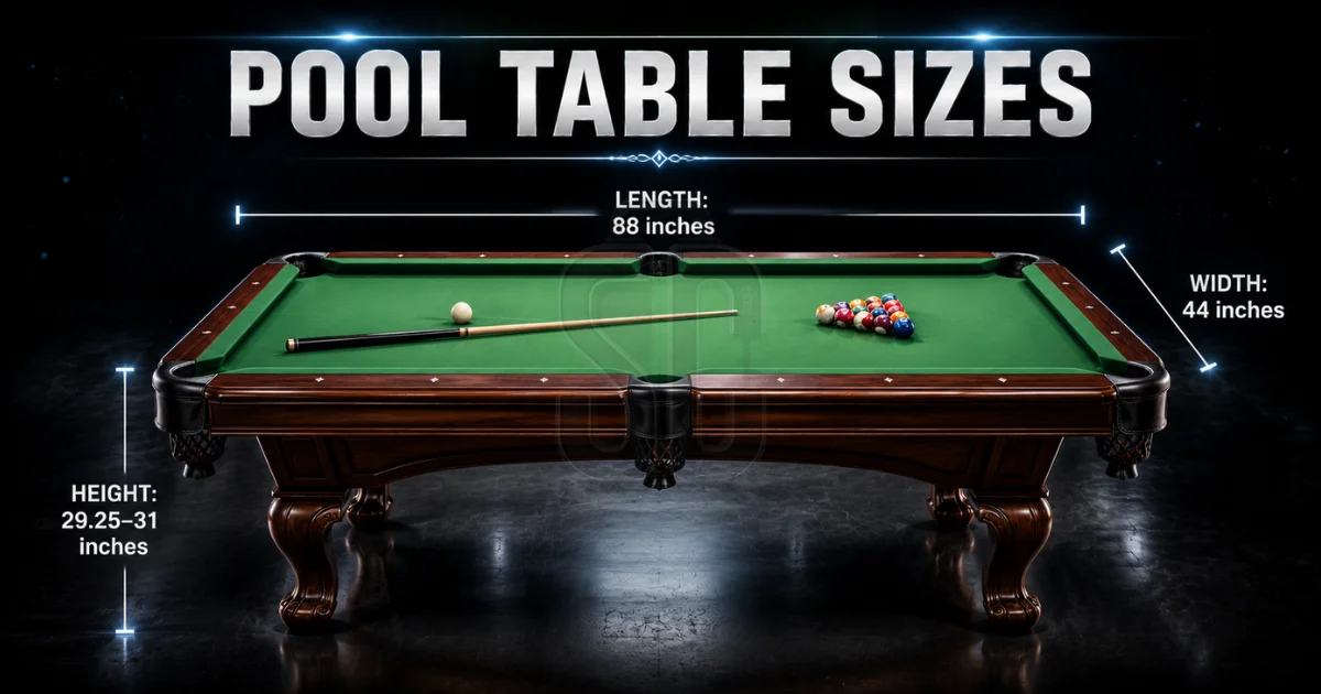 pool-table-sizes