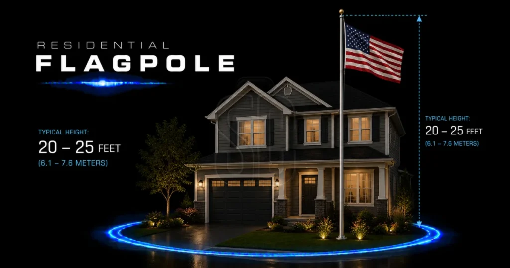 residential-flagpole