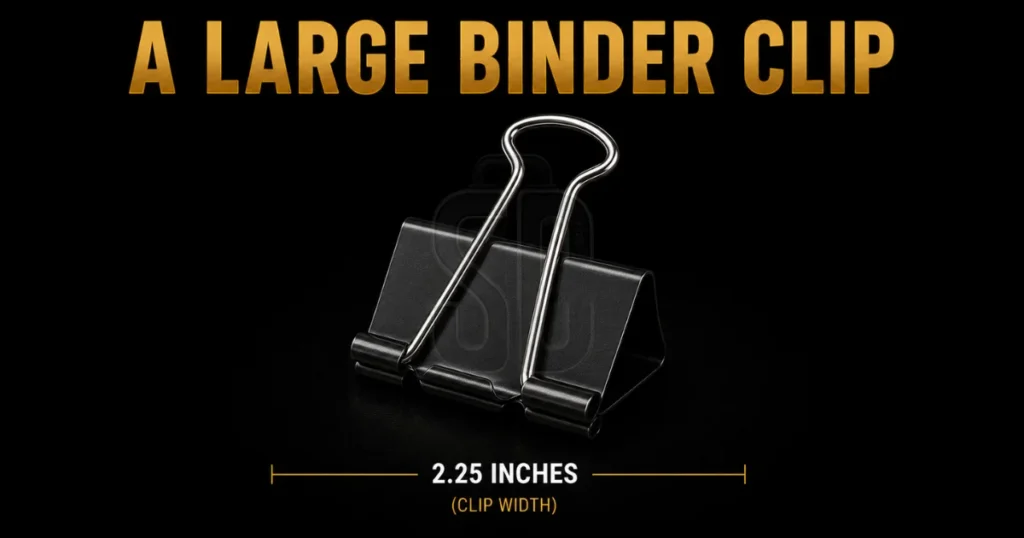 a-large-binder-clip