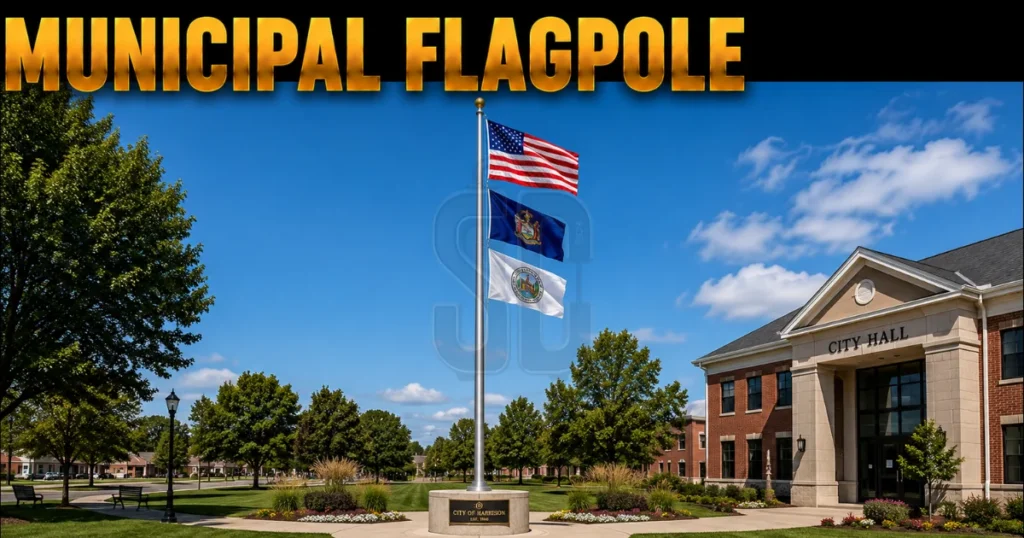 municipal-flagpole