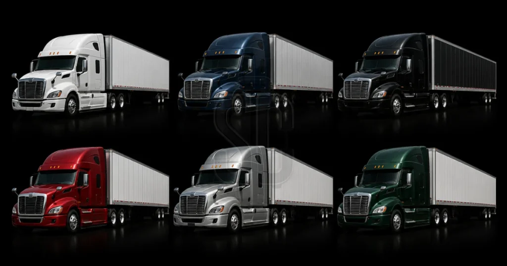 six-semi-trailers