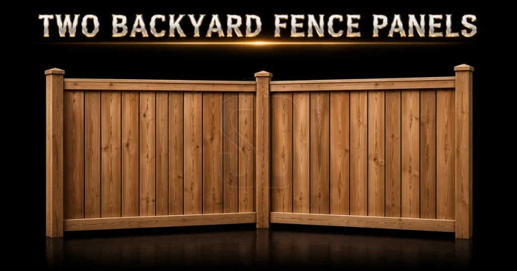 two-backyard-fence-panels