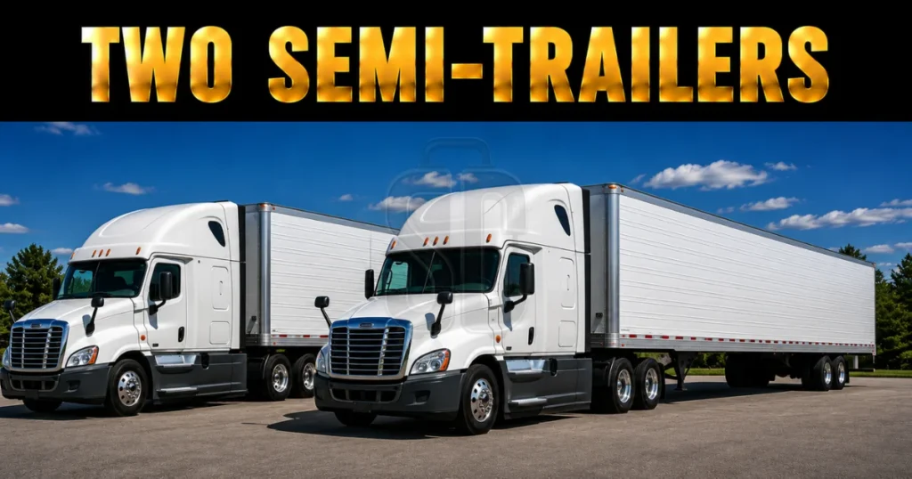 two-semi-trailers