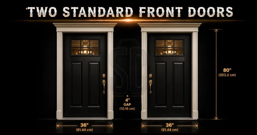two-standard-front-doors