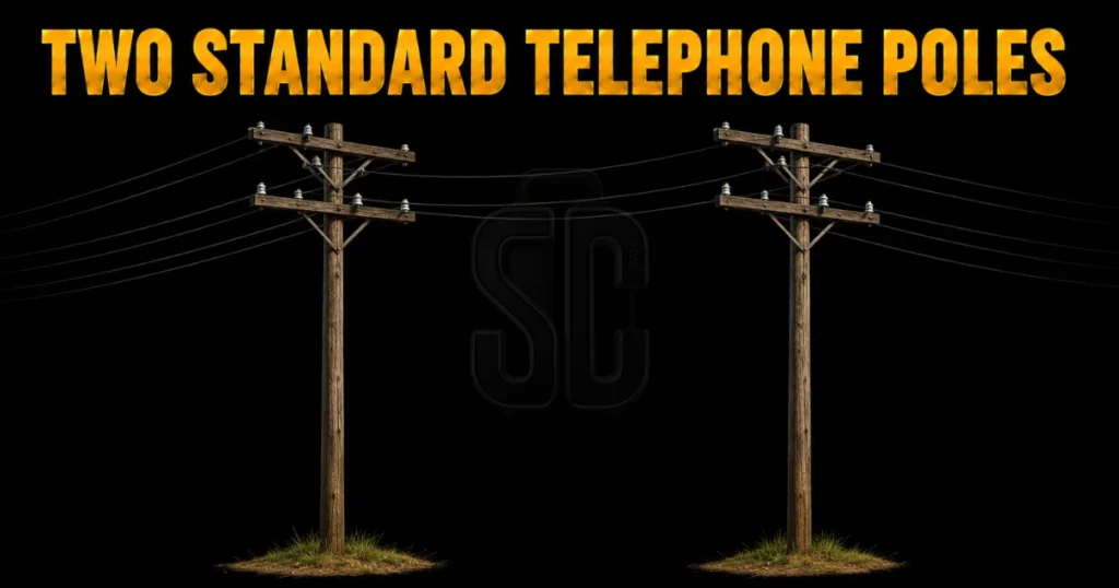 two-standard-telephone-poles