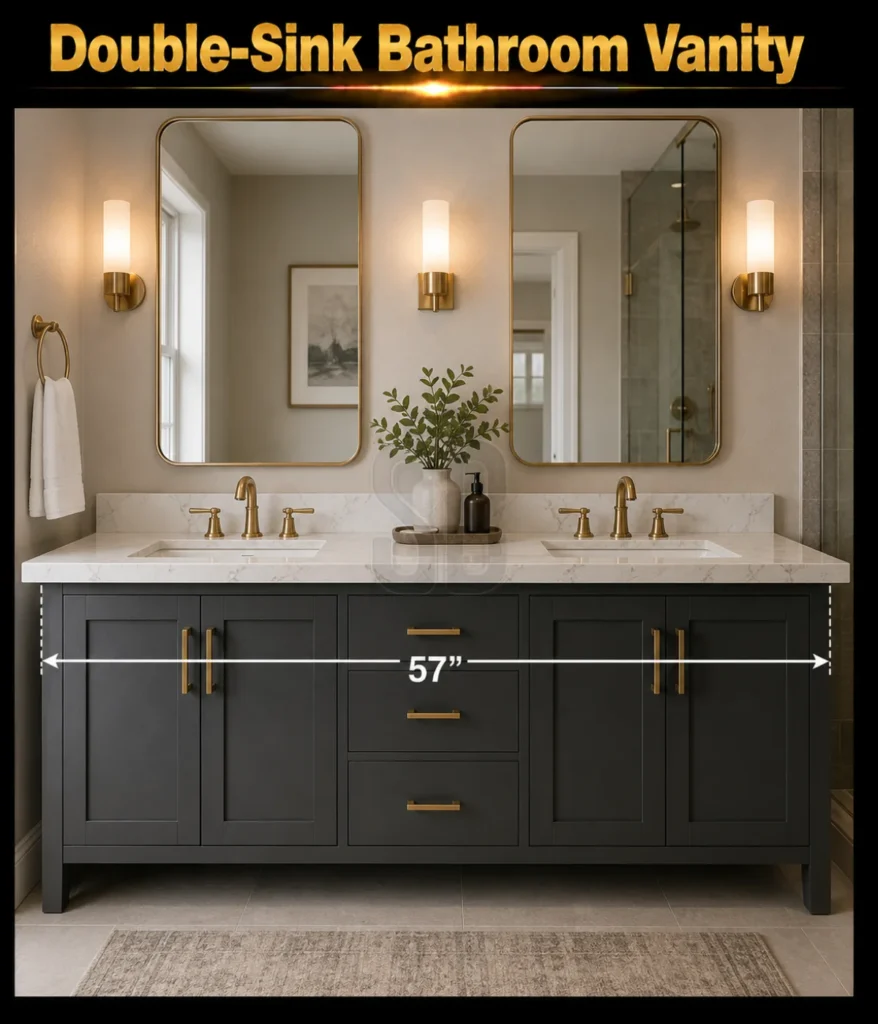 double-sink-bathroom-vanity-57-inch