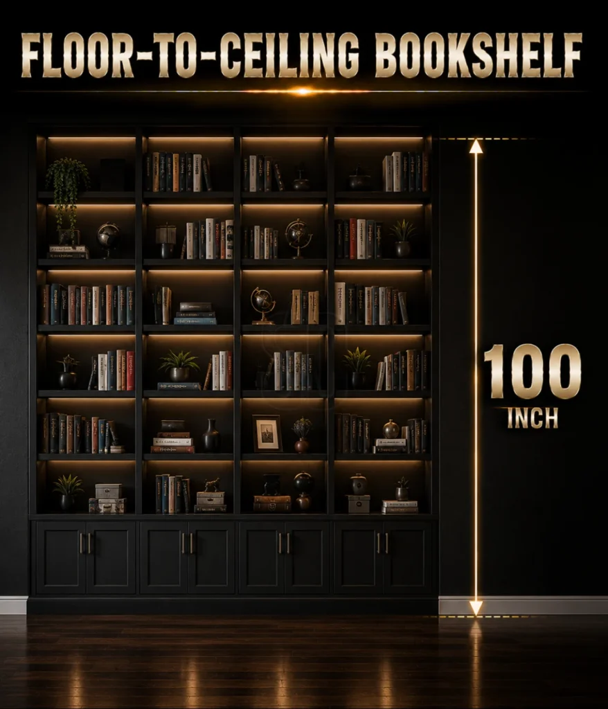 floor-to-ceiling-bookshelf-100-inch