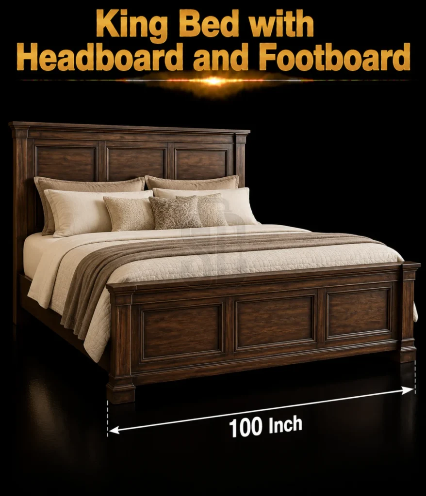 king-bed-with-headboard-and-footboard-100-inch
