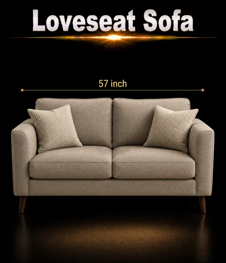 loveseat-sofa-57-inch