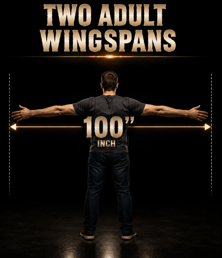 two-adult-wingspans-100-inch